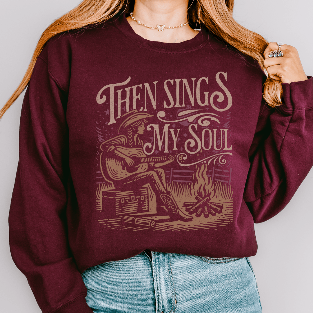 Then Sings My Soul Sweatshirt