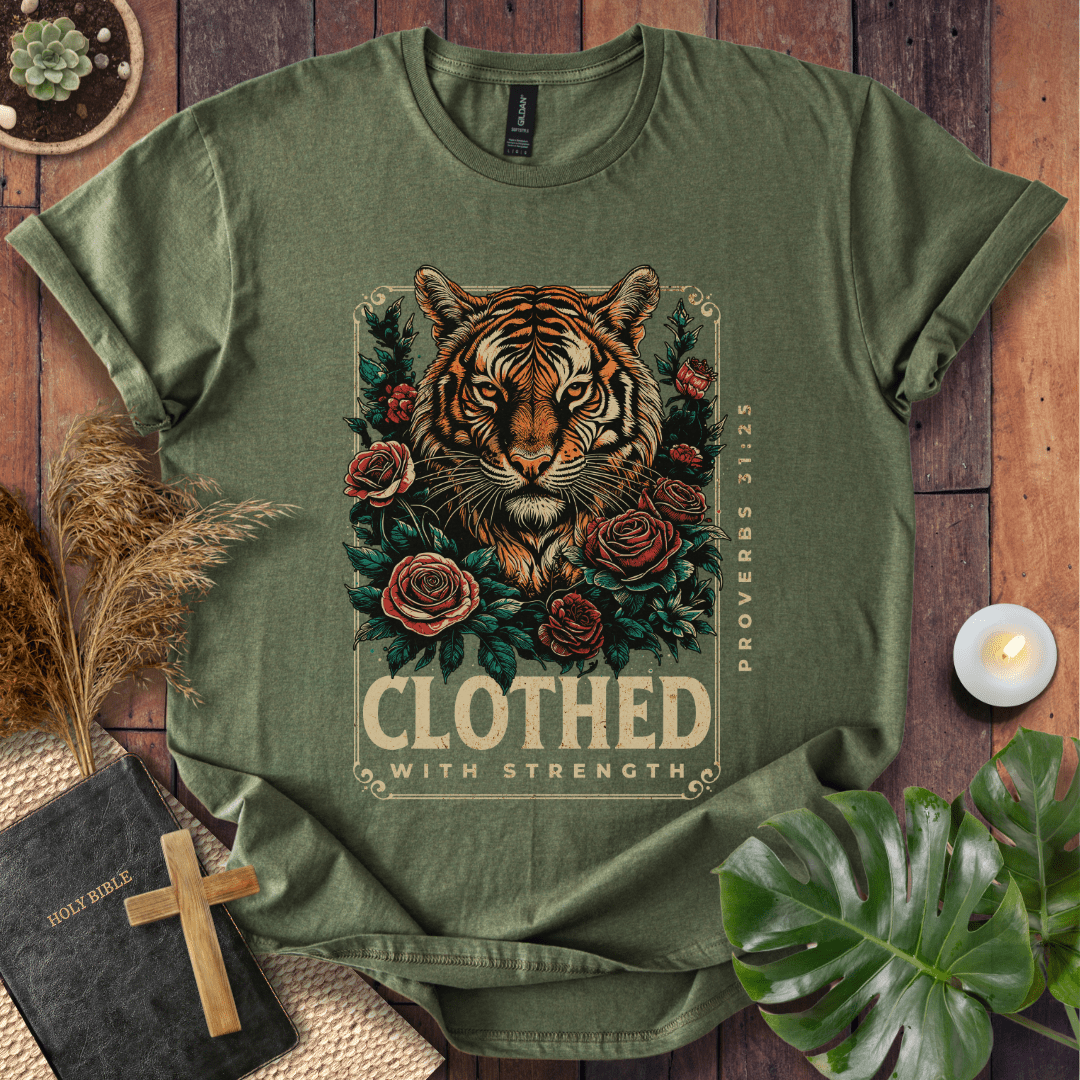 Clothed With Strength T-Shirt