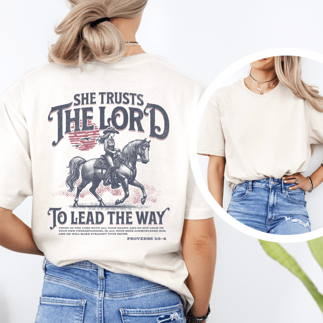 Lead The Way - Back Print T-Shirt