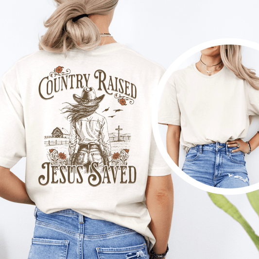 Jesus Saved - Back Print T-Shirt