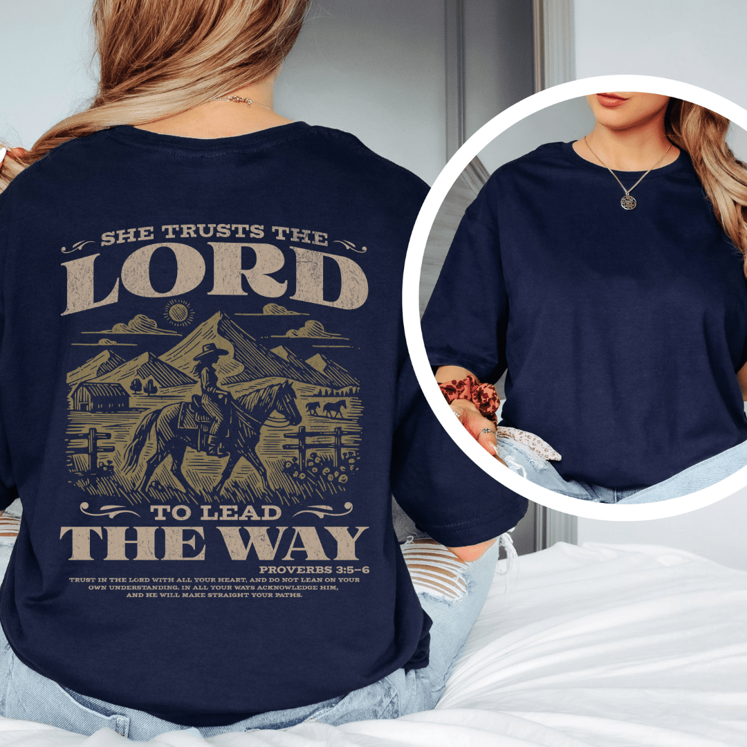 Lead The Way - Back Print T-Shirt