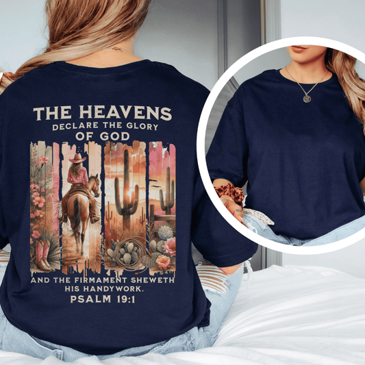 The Glory Of God - Back Print T-Shirt