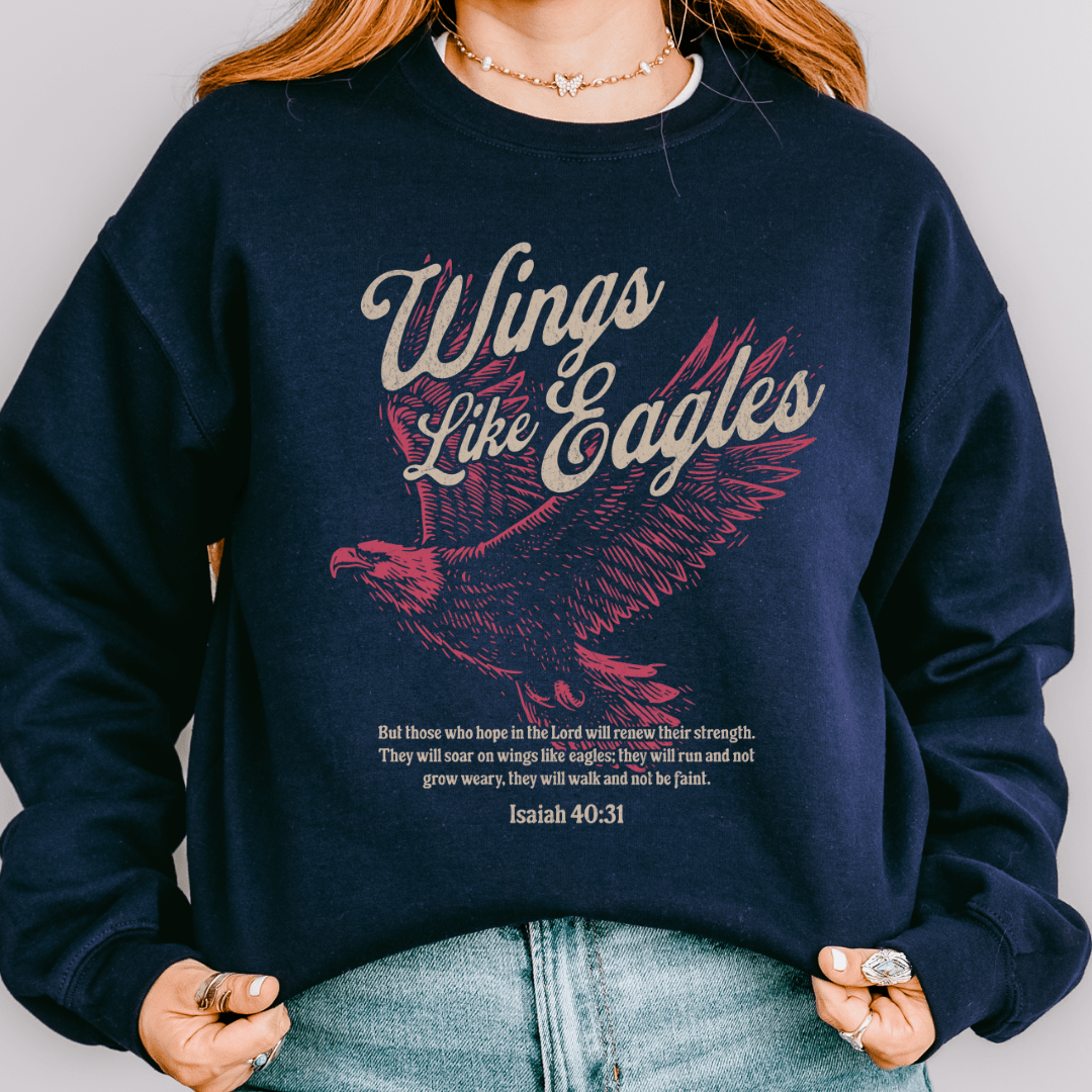 Wings Like Eagles Sweatshirt