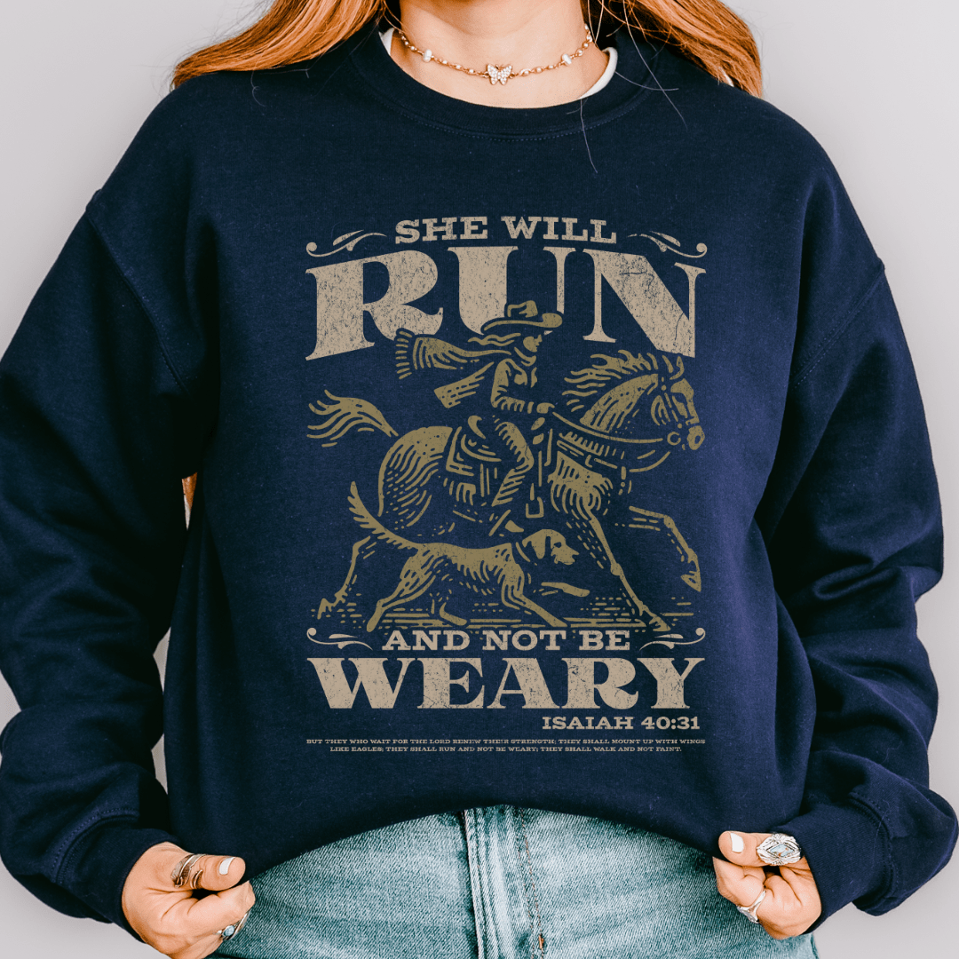 She Will Run Sweatshirt