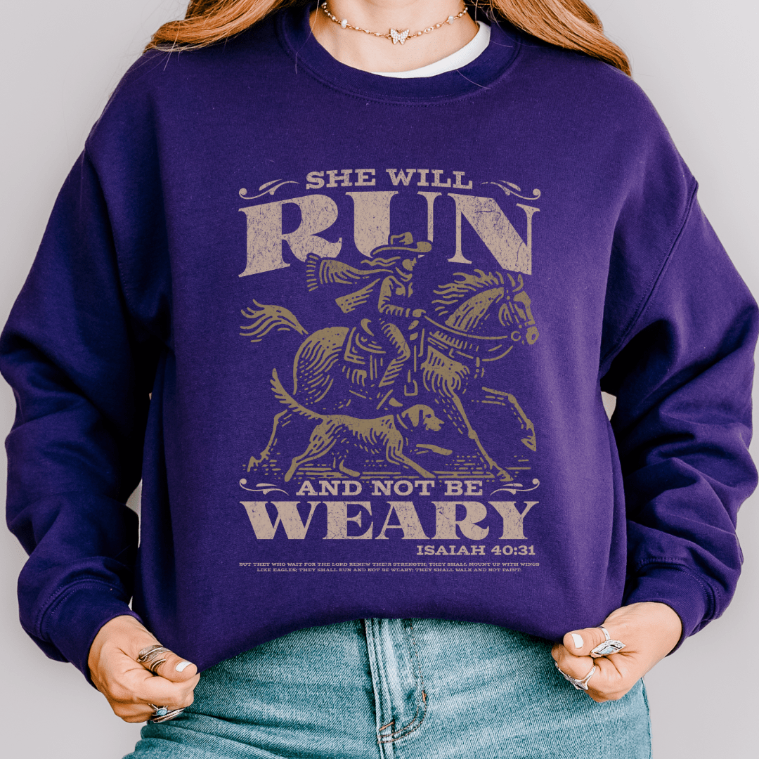 She Will Run Sweatshirt