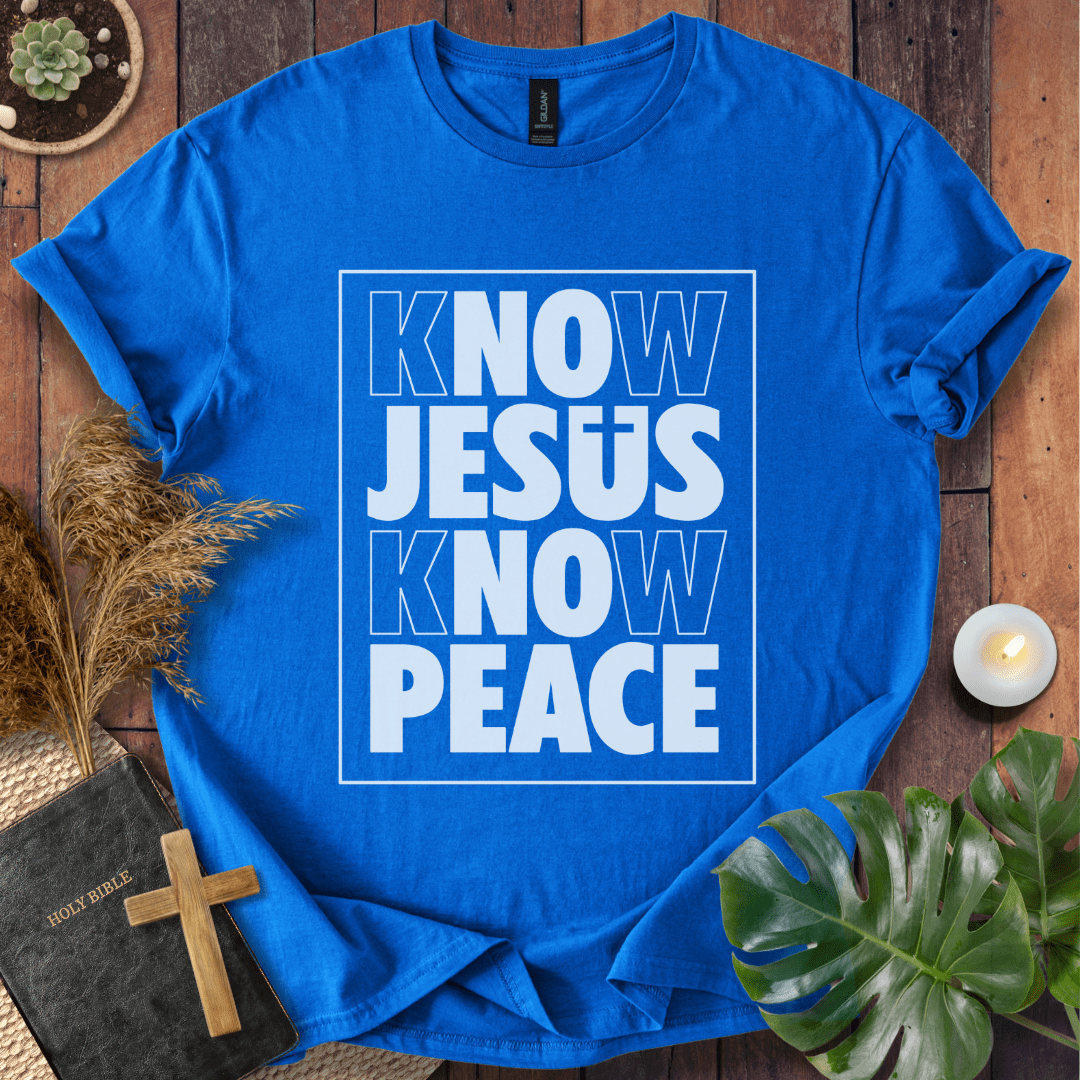 Know Jesus Know Peace T-Shirt