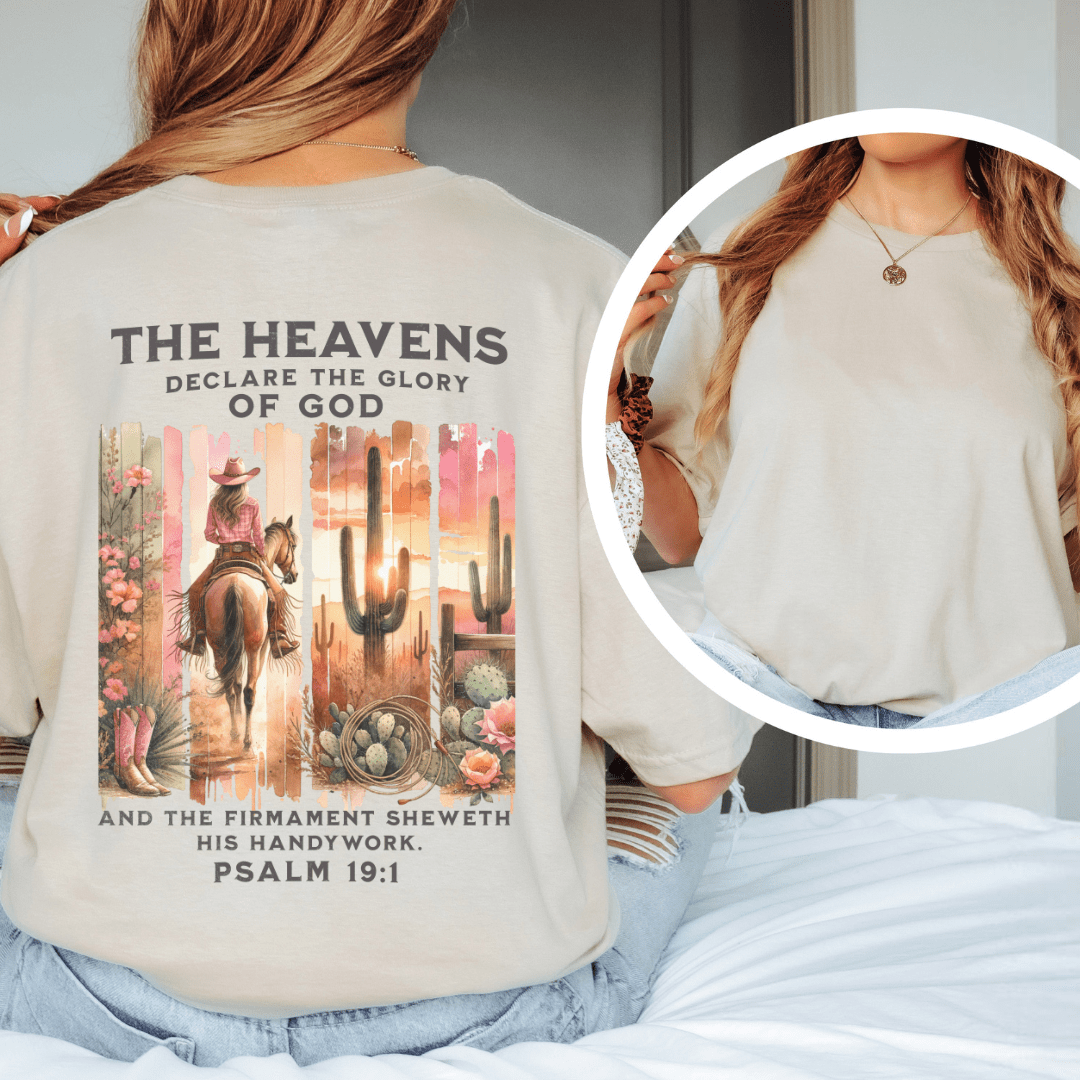 The Glory Of God - Back Print T-Shirt