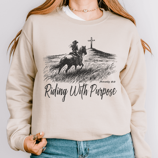 Riding With Purpose Sweatshirt