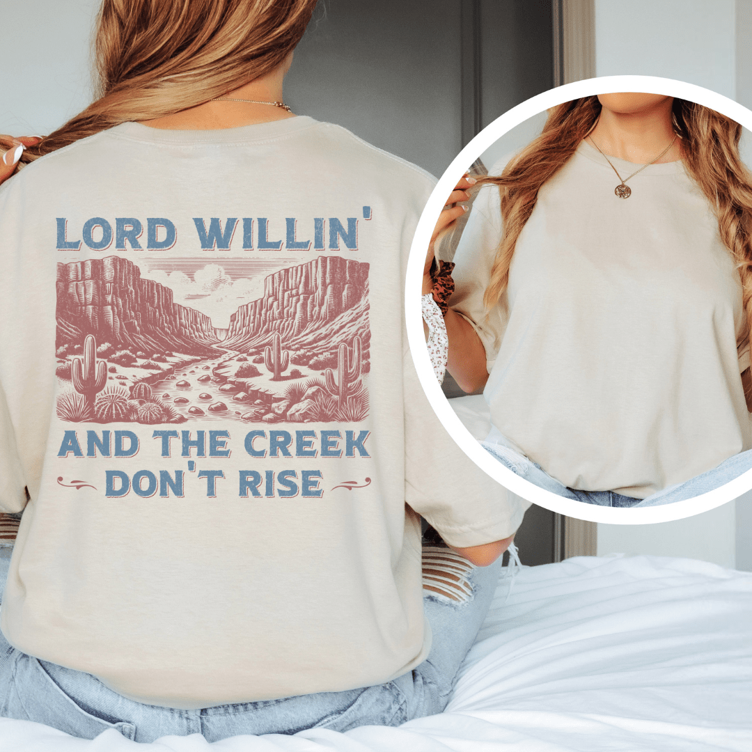 Lord Willin' - Back Print T-Shirt
