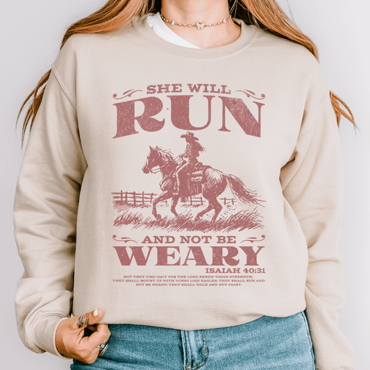 She Will Run Sweatshirt