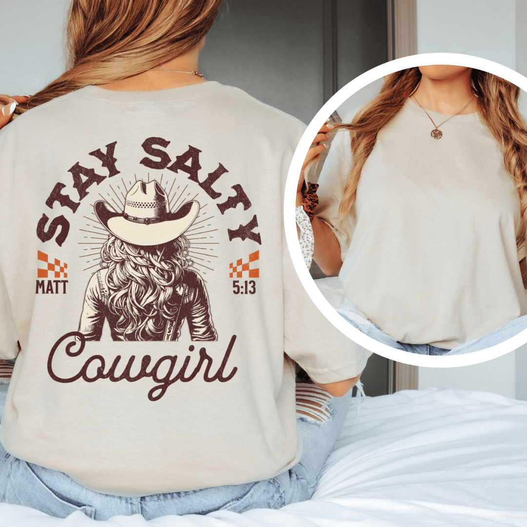 Copy of She Will Run - Back Print T-Shirt
