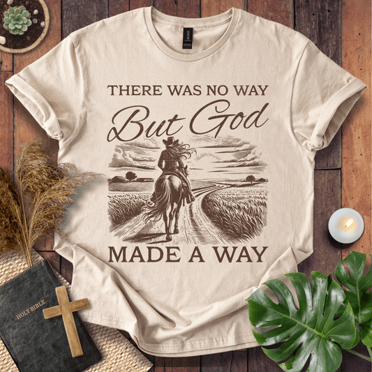 Inspirational faith shirt – western Christian apparel for women