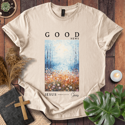 Good News Jesus Saves T-Shirt