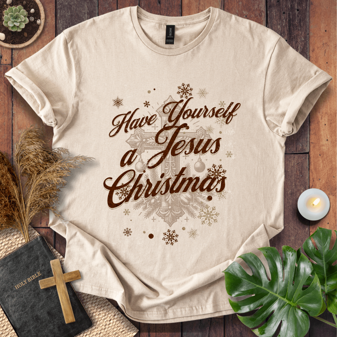 Faith Christmas shirt reminding believers to celebrate Jesus – religious holiday tee
