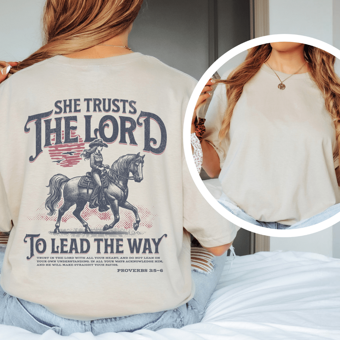 Lead The Way - Back Print T-Shirt