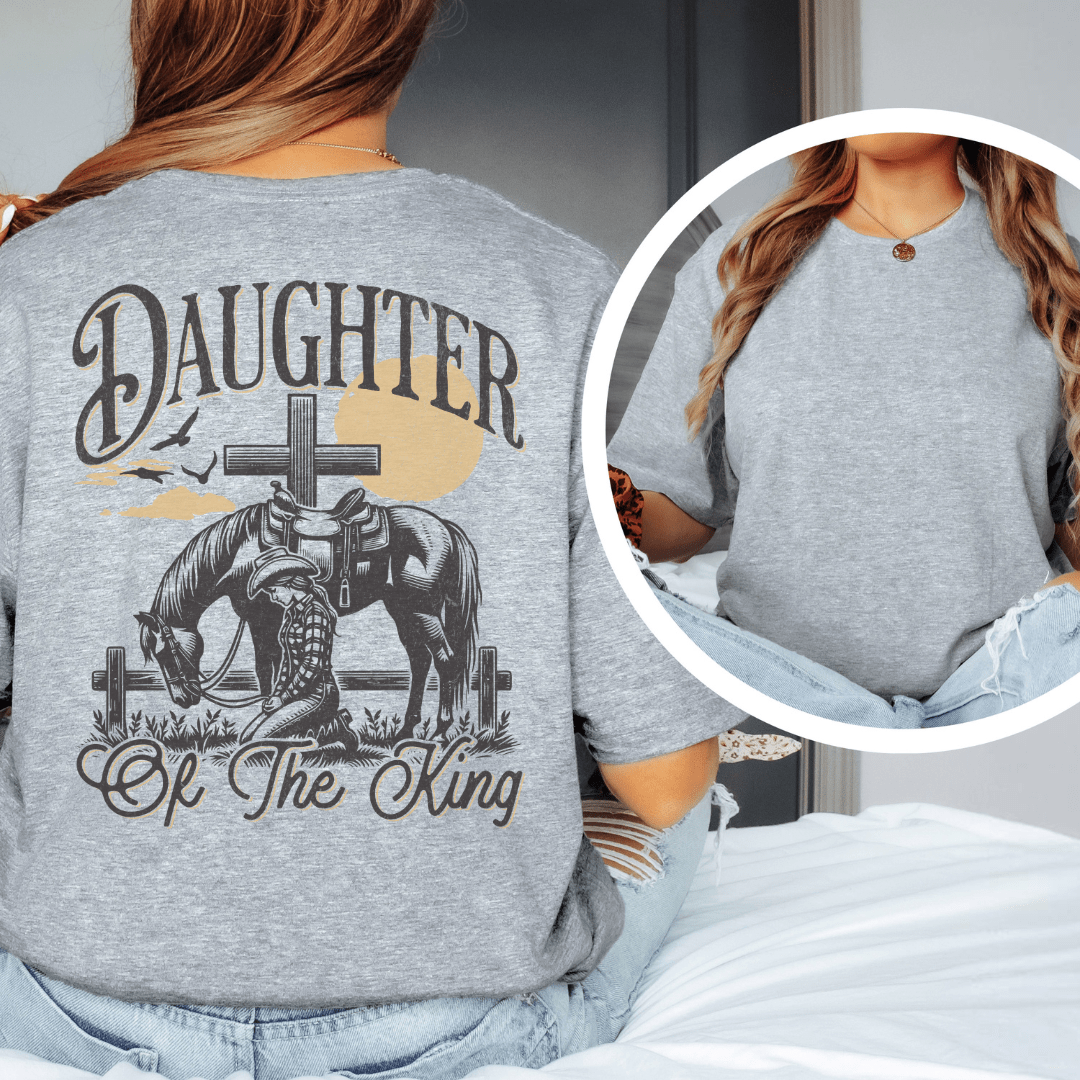 Daughter Of The King - Back Print T-Shirt