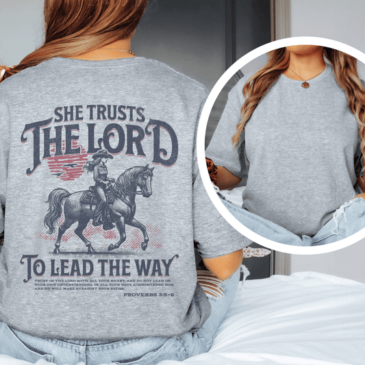Lead The Way - Back Print T-Shirt