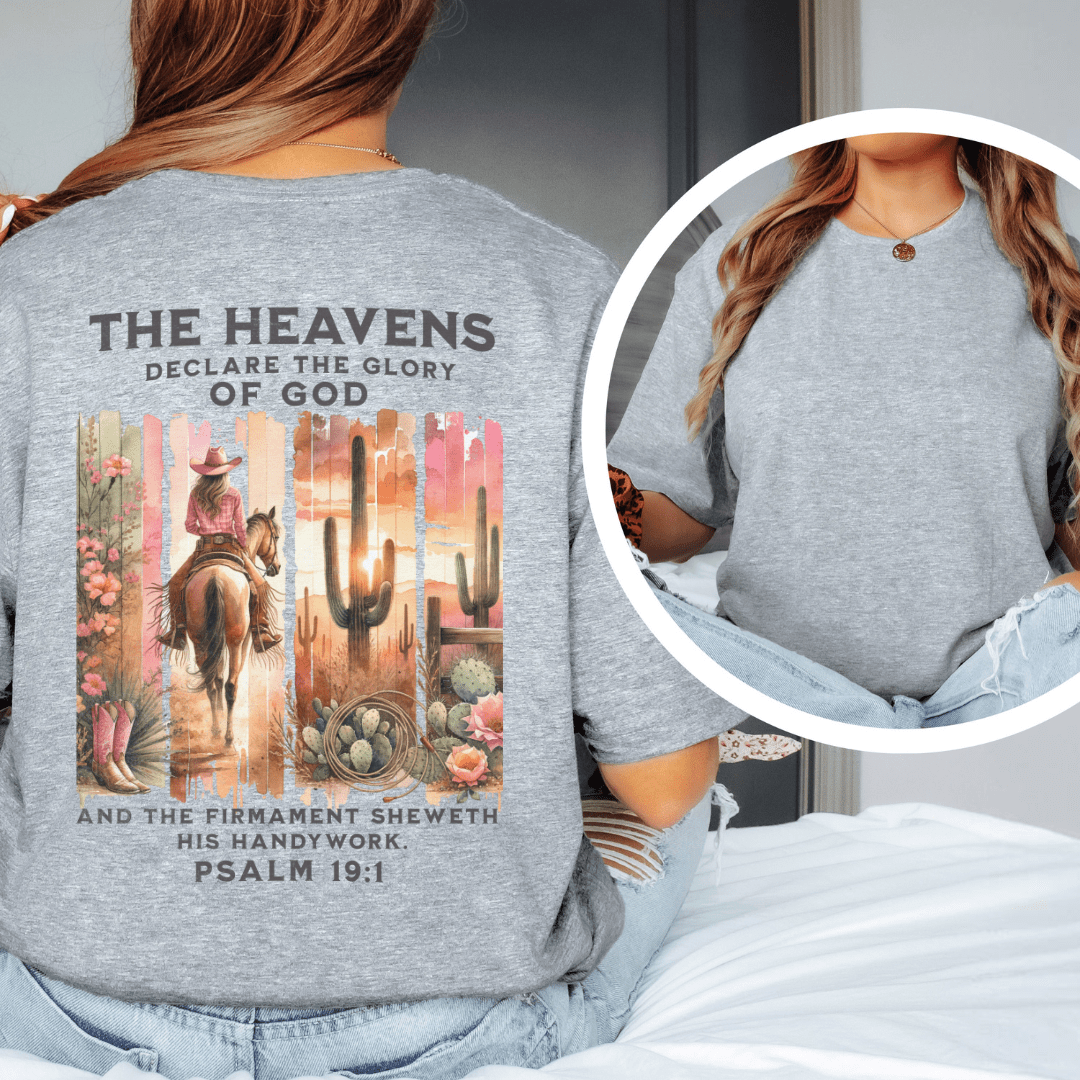 The Glory Of God - Back Print T-Shirt