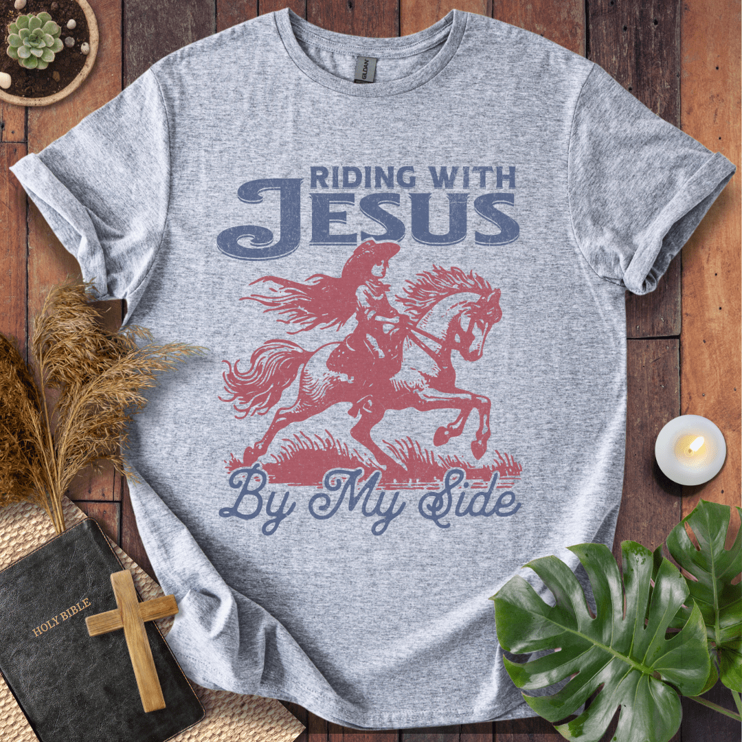 Riding With Jesus T-Shirt