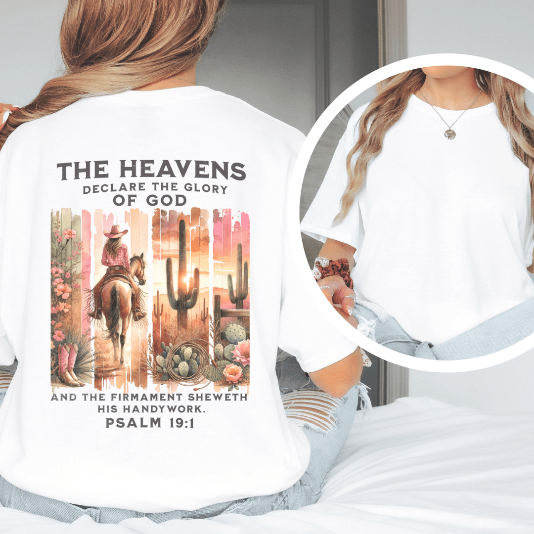 The Glory Of God - Back Print T-Shirt