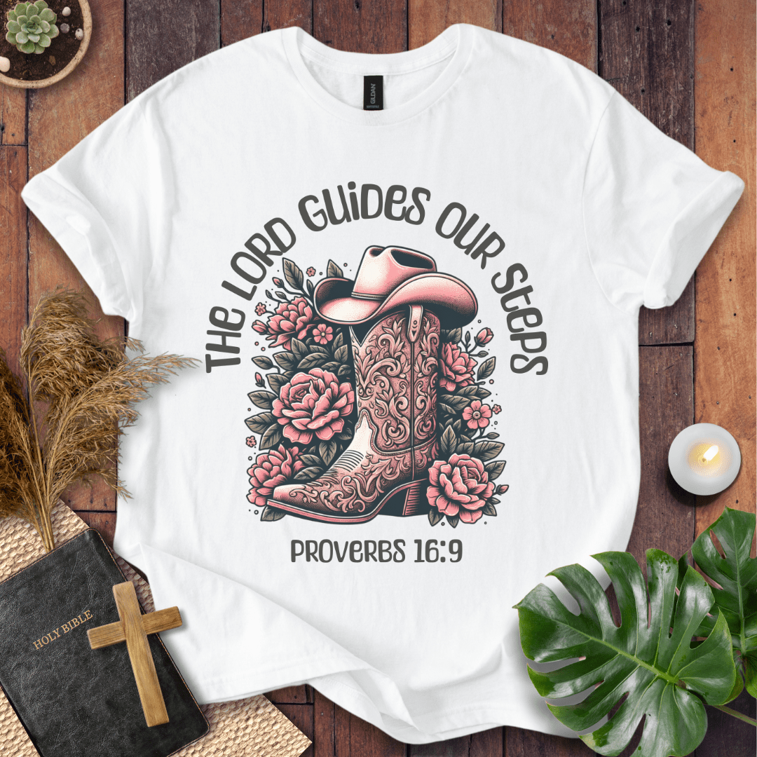The Lord Guides Our Steps T-Shirt