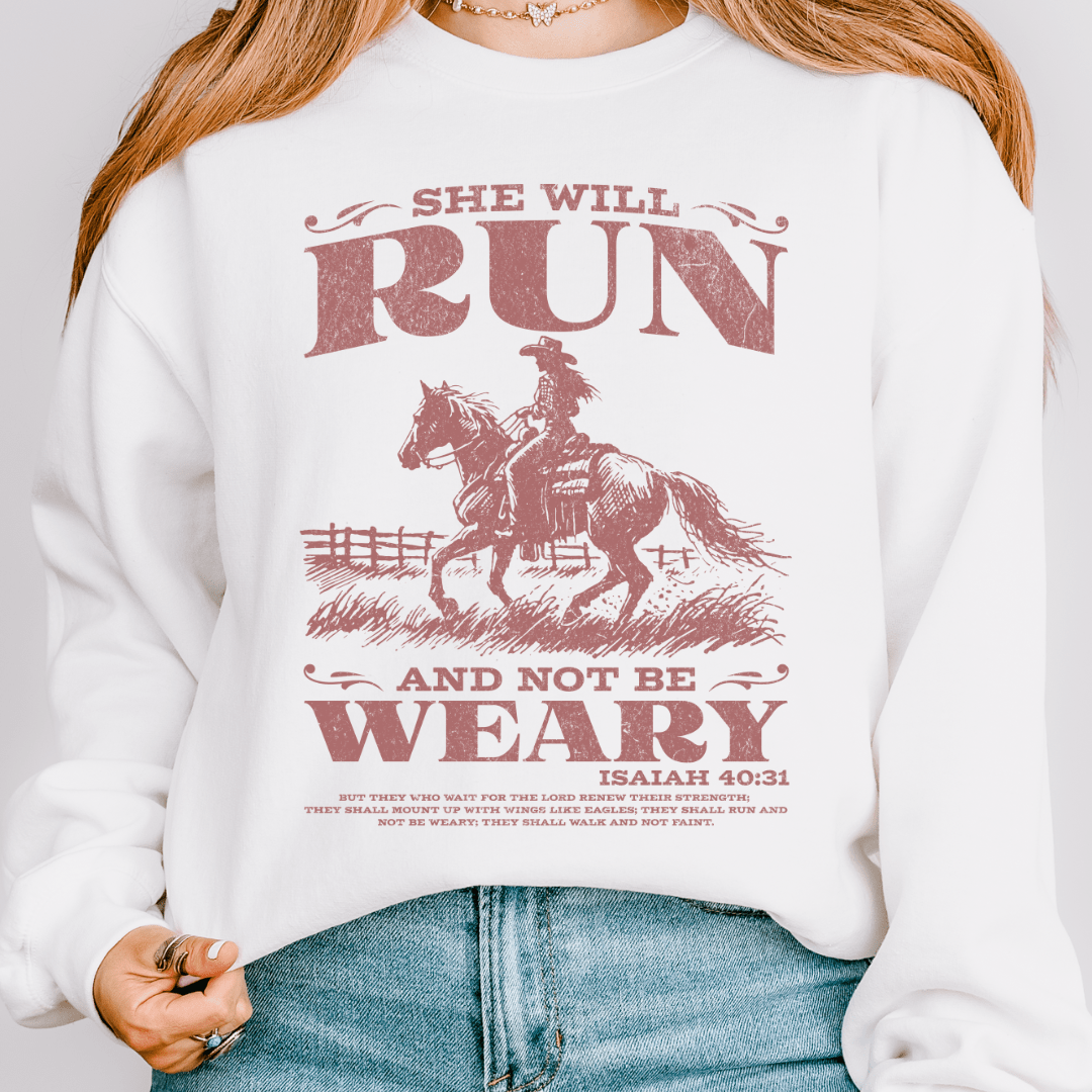 She Will Run Sweatshirt