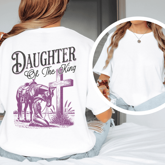 Daughter Of The King -Back Print T-Shirt