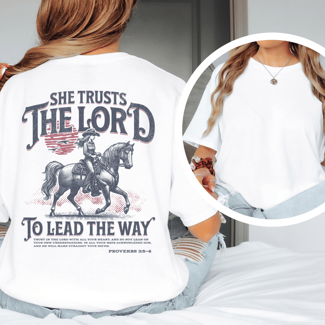 Lead The Way - Back Print T-Shirt
